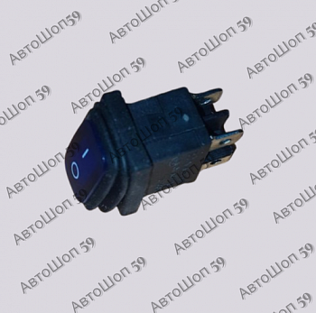 Клавиша 201-KCD1  с пыльником синяя